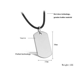 Colar De Cerâmica De Tungstênio Masculino De Desempenho Confiável
