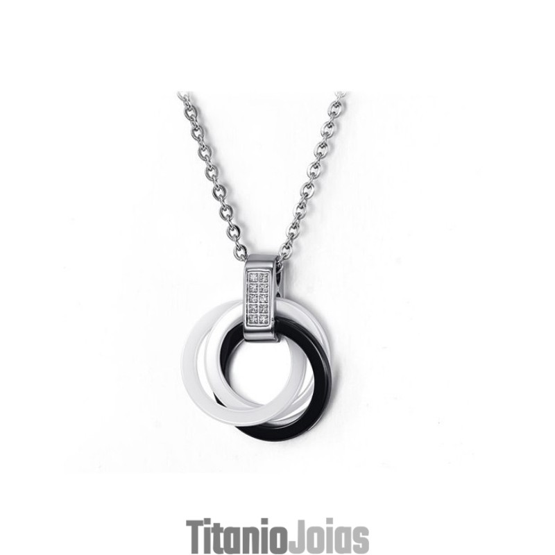 Conhecido Por Seu Colar De Cerâmica De Tungstênio Preto E Branco De Alta Qualidade Conhecido Por Seu Colar De Cerâmica De Tungstênio Preto E Branco De Alta Qualidade