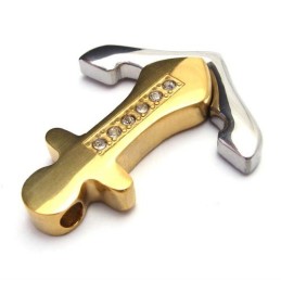 Pingente De Titânio Anchor - Free Chian