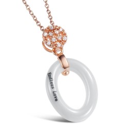 Colar Feminino De Cerâmica De Tungstênio Com Grande Variedade