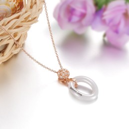 Colar Feminino De Cerâmica De Tungstênio Com Grande Variedade