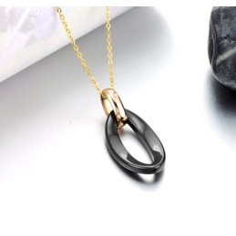 Colar De Cerâmica De Tungstênio Feminino Fácil De Usar