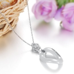 Colar De Cerâmica De Tungstênio Feminino De Alta Qualidade Com Fonte O