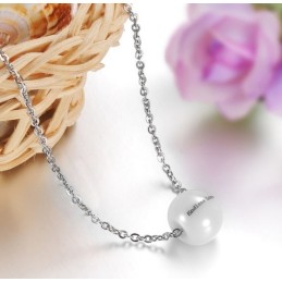 Colar Feminino De Cerâmica De Tungstênio Com Miçangas, Grande Variedade