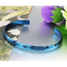 Pulseira De Cerâmica De Tungstênio Azul De Desempenho Confiável