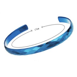Pulseira De Cerâmica De Tungstênio Azul De Desempenho Confiável