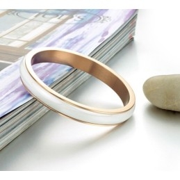 Pulseira De Cerâmica De Tungstênio Branco Com Grande Variedade