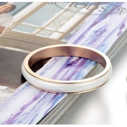 Pulseira De Cerâmica De Tungstênio Branco Com Grande Variedade