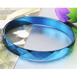 Pulseira De Cerâmica De Tungstênio Azul De Qualidade Estável
