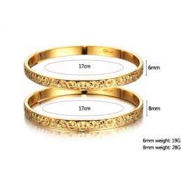 Pulseira Feminina Banhada A Ouro 18K De Renome Mundial