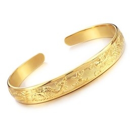 Pulseira Feminina Banhada A Ouro 18K De Alta Qualidade