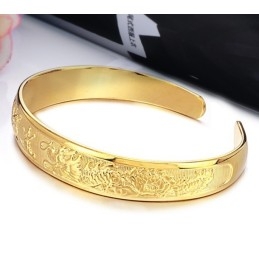 Pulseira Feminina Banhada A Ouro 18K De Alta Qualidade