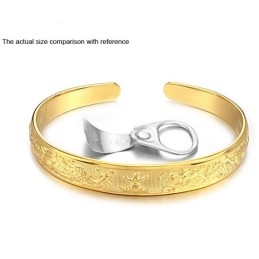Pulseira Feminina Banhada A Ouro 18K De Alta Qualidade