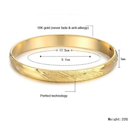Pulseira Feminina Banhada A Ouro 18K Com Qualidade E Quantidade Garantidas