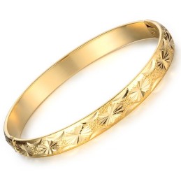 Pulseira Feminina Elegante De Alta Qualidade Banhada A Ouro 18K