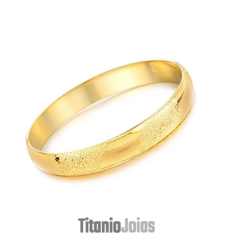 Pulseira Feminina De Confiança Banhada A Ouro 18K Pulseira Feminina De Confiança Banhada A Ouro 18K