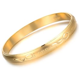 Pulseira Feminina Banhada A Ouro 18K De Alta Qualidade