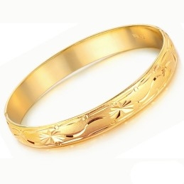 Pulseira Feminina Banhada A Ouro 18K De Qualidade Confiável