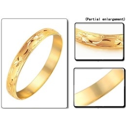 Pulseira Feminina Banhada A Ouro 18K De Qualidade Confiável