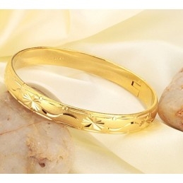 Pulseira Feminina Banhada A Ouro 18K De Qualidade Confiável