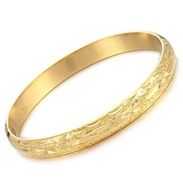 Pulseira Feminina Com Padrão De Estrela De Qualidade Estável Banhada A Ouro 18K