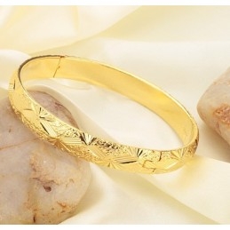 Pulseira Feminina Banhada A Ouro 18K De Alta Qualidade