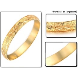 Pulseira Feminina Banhada A Ouro 18K De Alta Qualidade