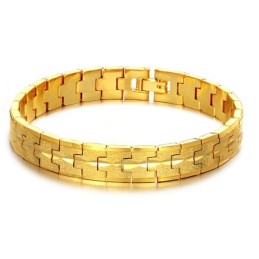 Pulseira Feminina Banhada A Ouro 18K De Alta Qualidade