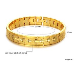 Pulseira Feminina Banhada A Ouro 18K De Alta Qualidade