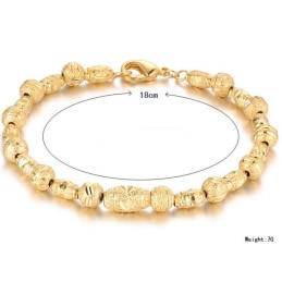 Pulseira Feminina Banhada A Ouro 18K Da Reliable Reputation