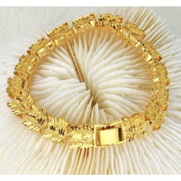 Pulseira Feminina Banhada A Ouro 18K De Alta Qualidade