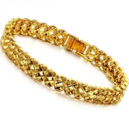 Pulseira Feminina Banhada A Ouro 18K Da Reliable Reputation