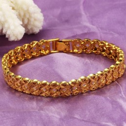 Pulseira Feminina Banhada A Ouro 18K Da Reliable Reputation