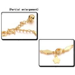 Pulseira Feminina Banhada A Ouro 18K Com Sino - Grandes Variedades