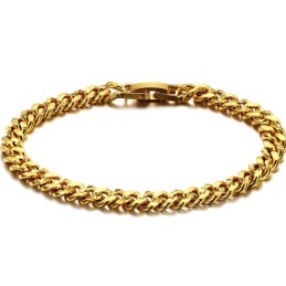Pulseira Feminina De Qualidade Confiável, Banhada A Ouro 18K