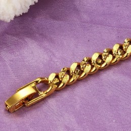 Pulseira Feminina De Qualidade Confiável, Banhada A Ouro 18K
