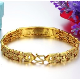 Pulseira Feminina Banhada A Ouro 18K De Alta Qualidade
