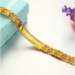 Pulseira Feminina Banhada A Ouro 18K De Alta Qualidade