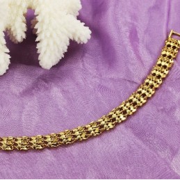 Pulseira Feminina Banhada A Ouro 18K De Alta Qualidade