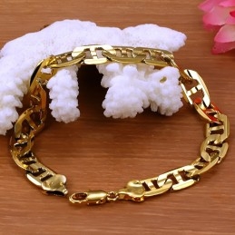 Pulseira Feminina Banhada A Ouro 18K De Alta Qualidade