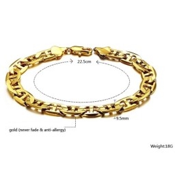 Pulseira Feminina Banhada A Ouro 18K De Alta Qualidade