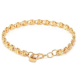 Pulseira Feminina Em Formato De Borboleta Banhada A Ouro 18K Da Reliable Reputation