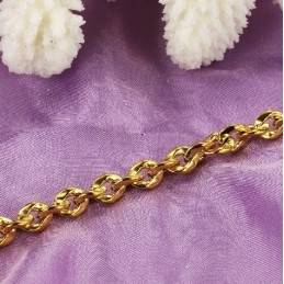 Pulseira Feminina Banhada A Ouro 18K, Durável E Em Uso