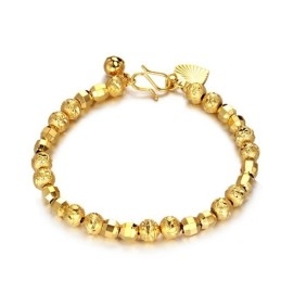 Pulseira Feminina Banhada A Ouro 18K De Excelente Qualidade