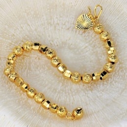 Pulseira Feminina Banhada A Ouro 18K De Excelente Qualidade