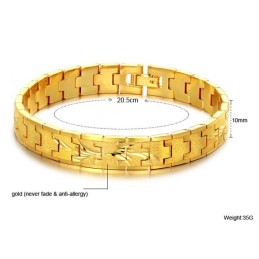 Pulseira Feminina Elegante Banhada A Ouro 18K, Vendendo Bem Em Todo O Mundo