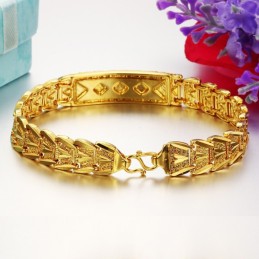 Pulseira Feminina Clássica Banhada A Ouro 18K Com Qualidade E Quantidade Garantidas