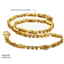 Colar Feminino Banhado A Ouro 18K Com Qualidade E Quantidade Garantidas