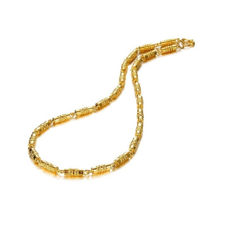 Colar Masculino Banhado A Ouro 18K Com Qualidade E Quantidade Garantidas Colar Masculino Banhado A Ouro 18K Com Qualidade E Quantidade Garantidas