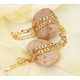 Colar Masculino O Font Banhado A Ouro 18K Com Desempenho Confiável